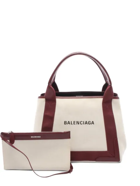 Balenciaga Pre-Owned sac à main Navy Cabas