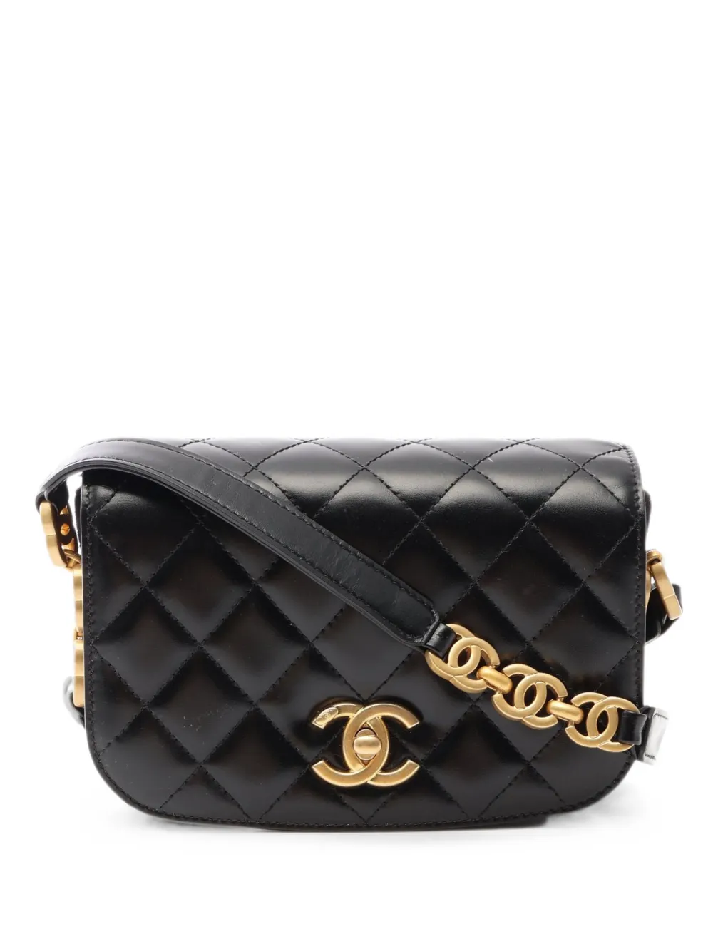 CHANEL Pre-Owned 2021s quilted shoulder bag - Black