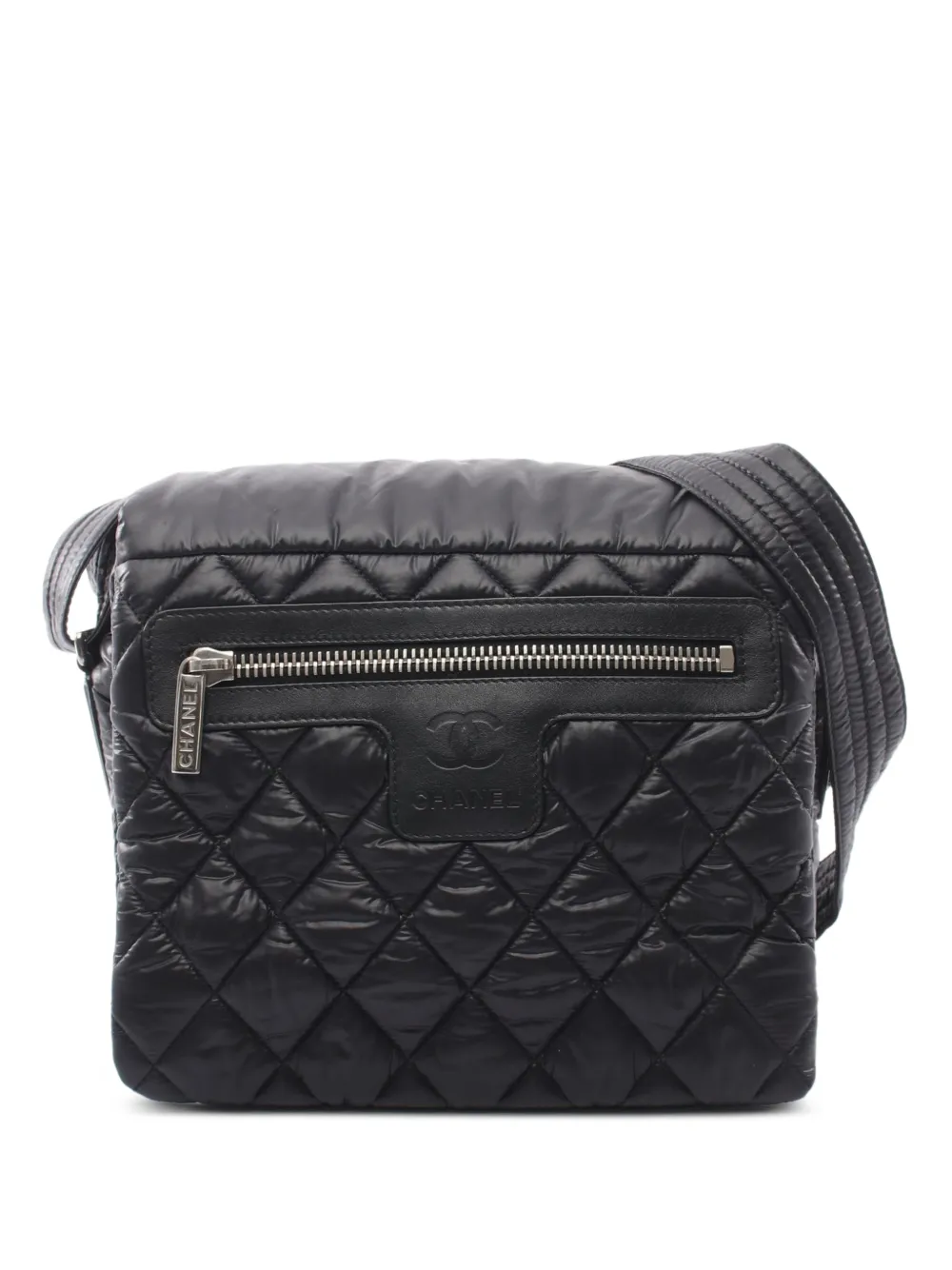 CHANEL Pre-Owned 2012 Coco Cocoon cross body bag - Black