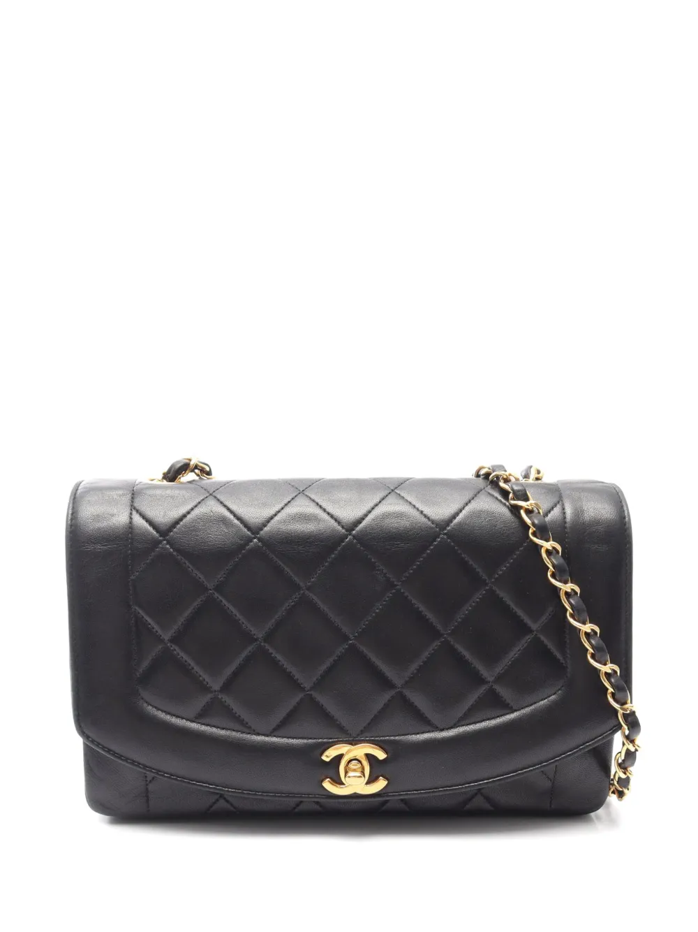 CHANEL Pre-Owned 1989-1991 Diana shoulder bag - Nero