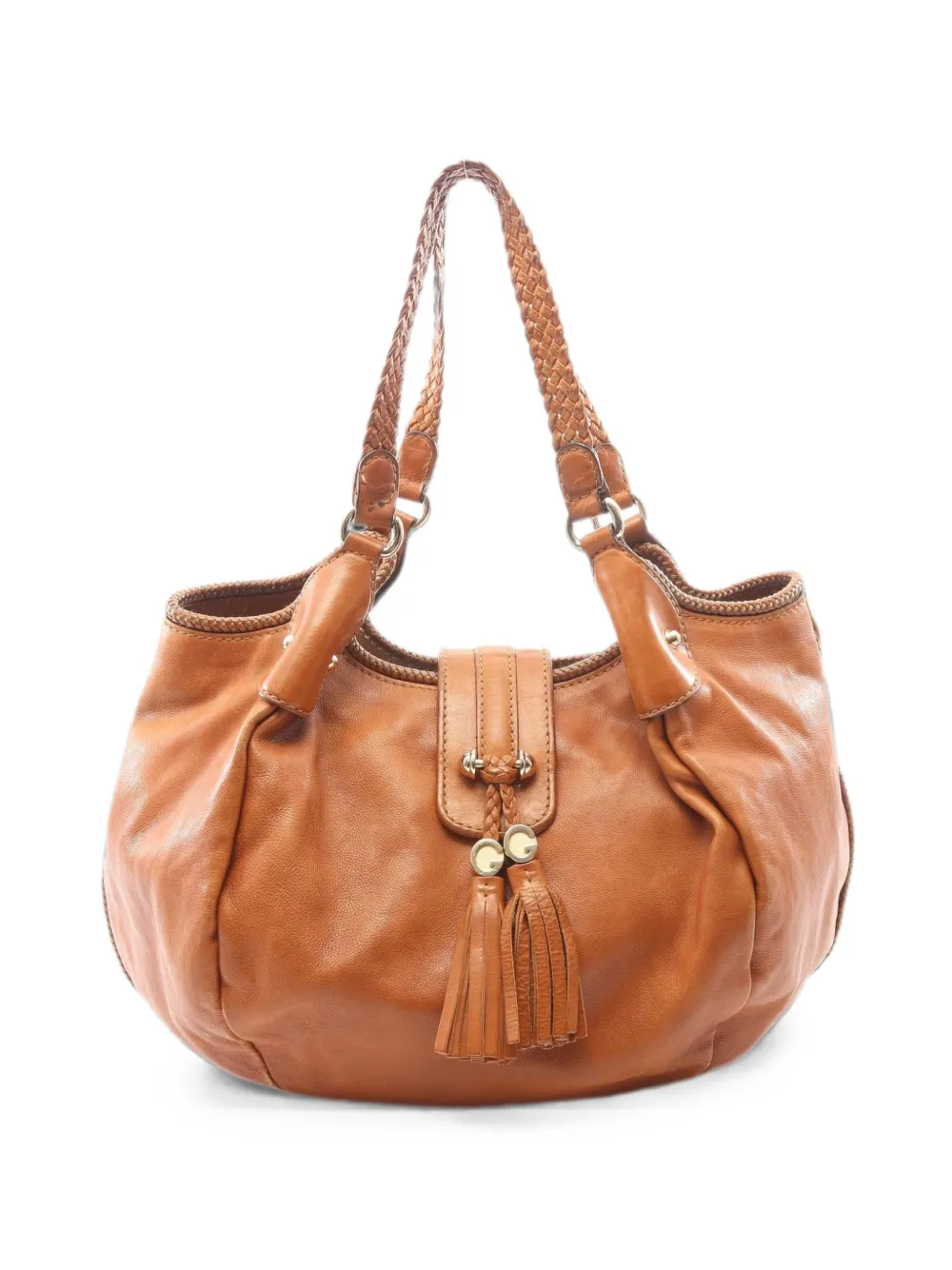 Gucci Pre-Owned Marrakech tassel shoulder bag - Marrone