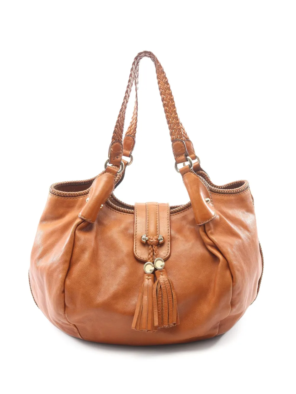 Gucci Pre-Owned Marrakech tassel shoulder bag - Marrone