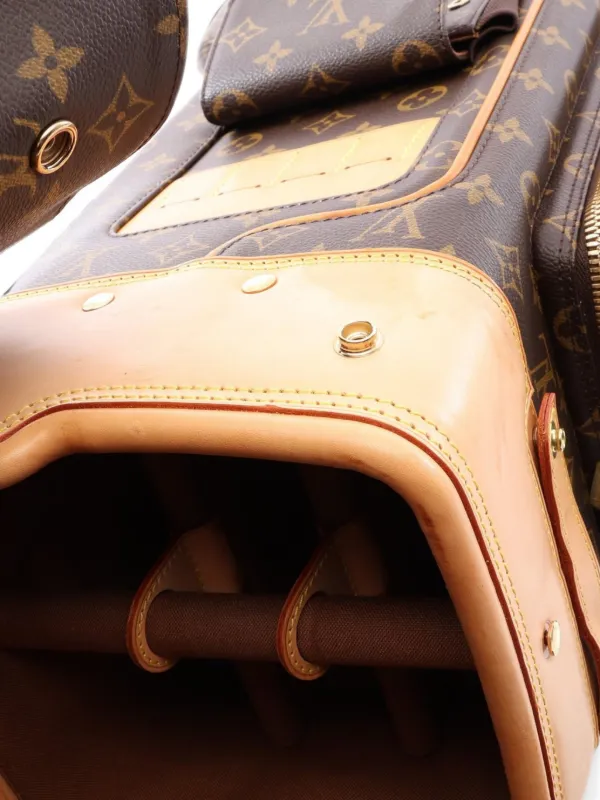 Louis Vuitton Pre-Owned Monogram Golf Bag | Brown | FARFETCH