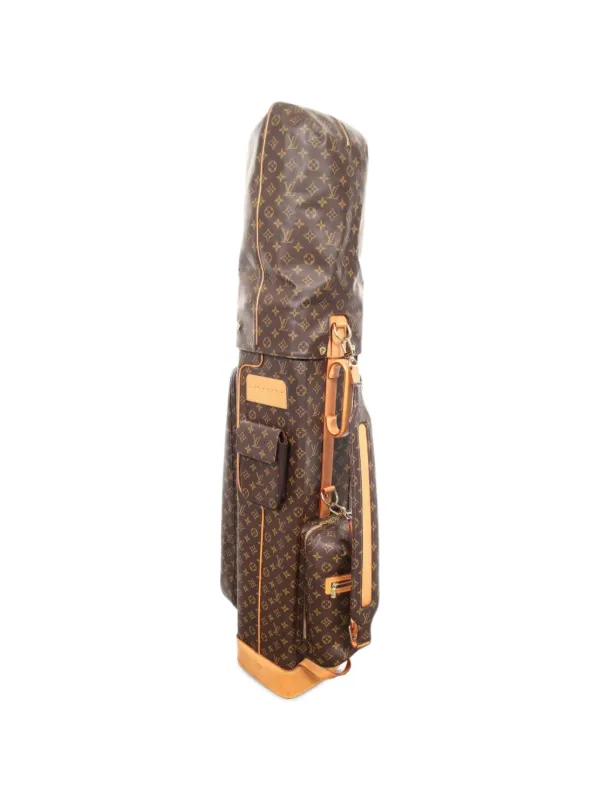 Louis Vuitton Pre-Owned Monogram Golf Bag | Brown | FARFETCH