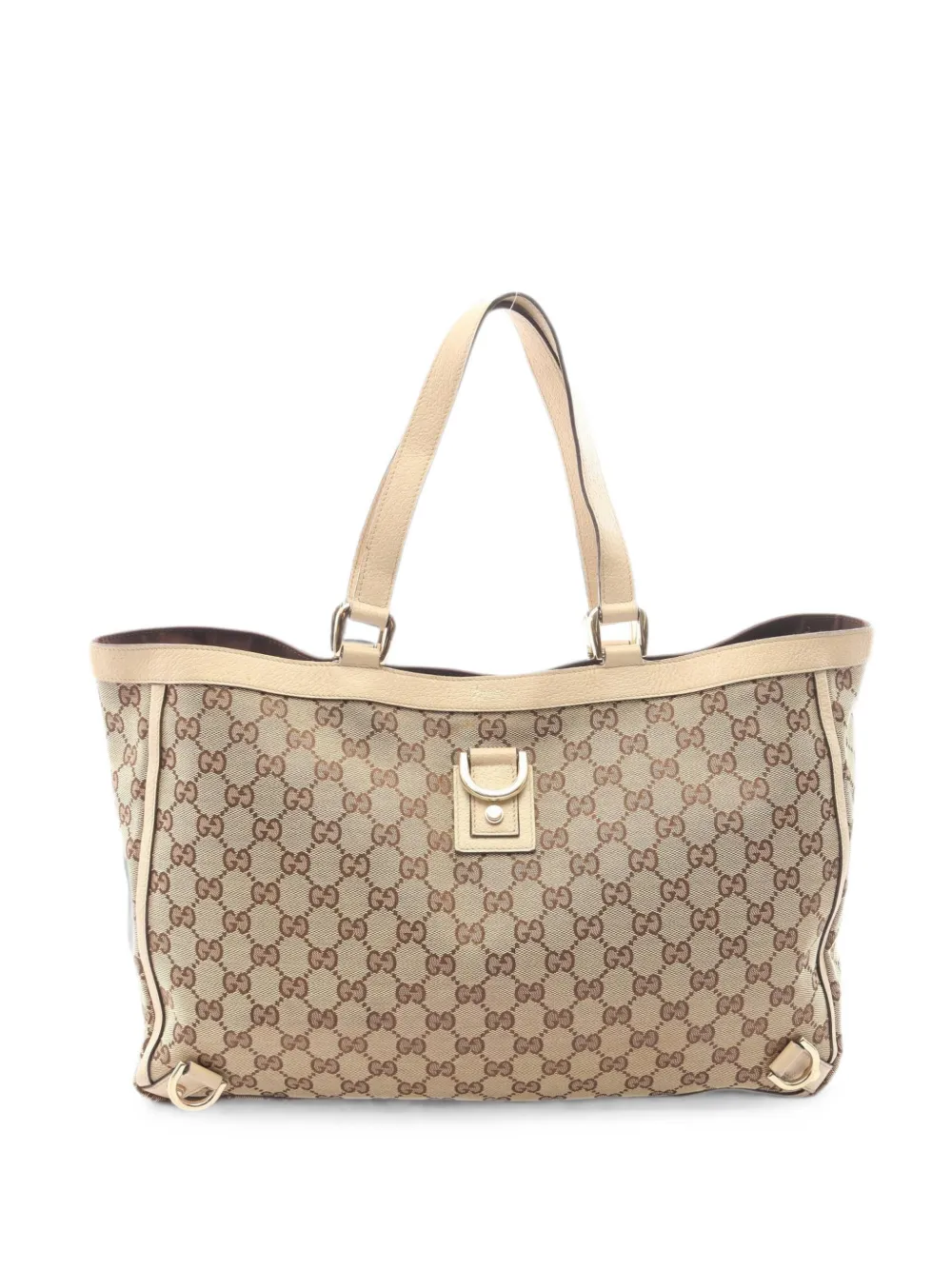 Gucci Pre-Owned Abby GG canvas tote bag - Toni neutri
