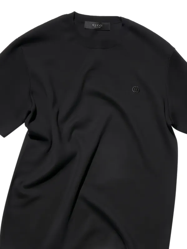 Gucci Double-G T-shirt | Black | FARFETCH