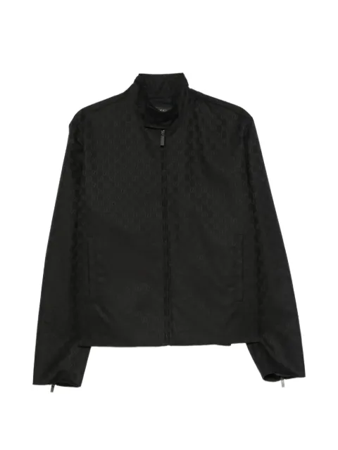 Gucci GG-monogram zip-up jacket