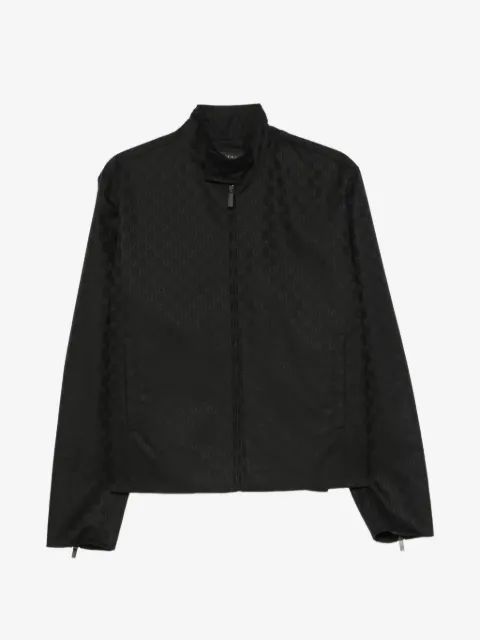 Gucci GG-monogram zip-up jacket