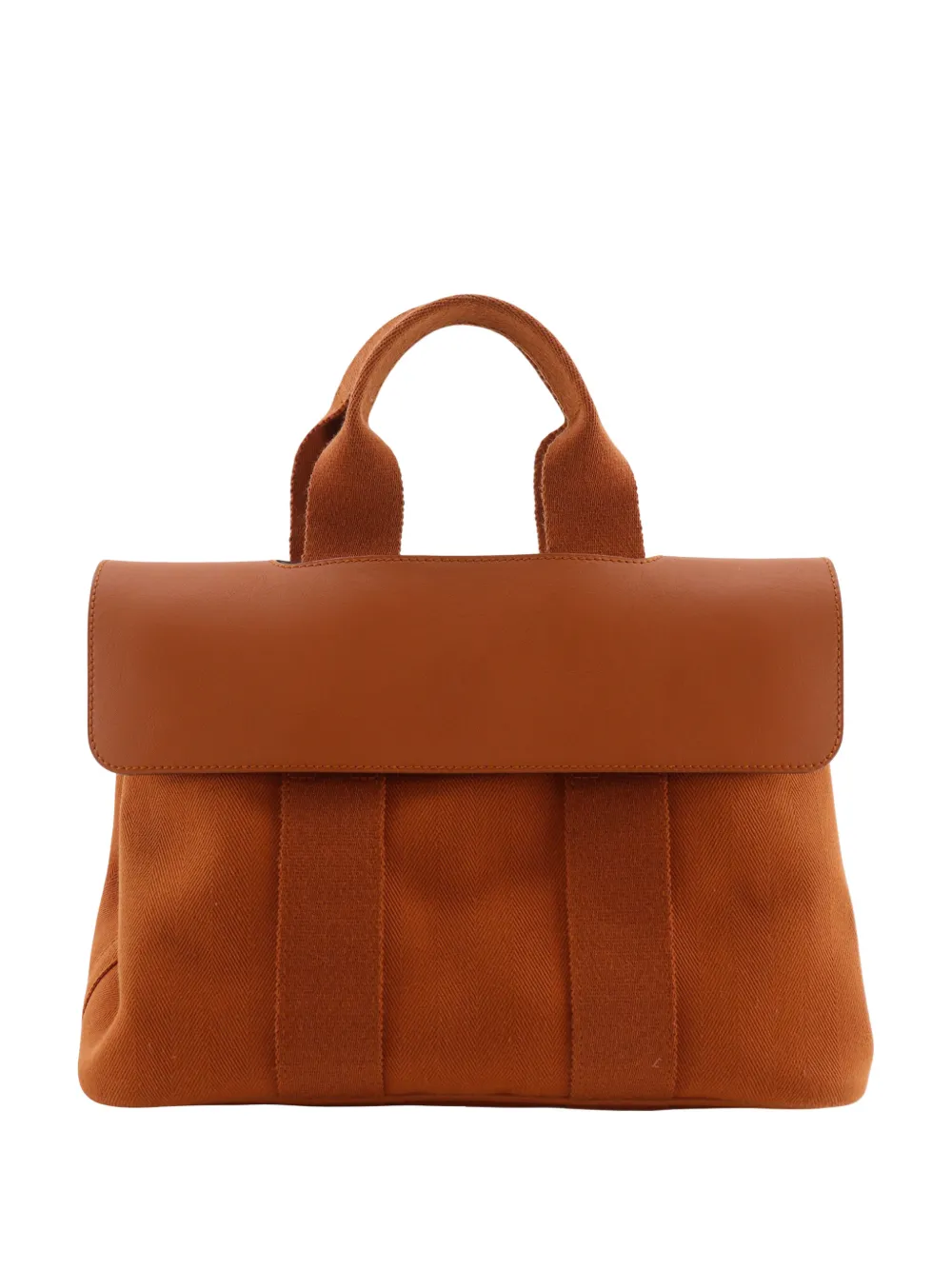 Hermès Pre-Owned 2000-2014 Toile and Swift Valparaiso PM handbag - Arancione