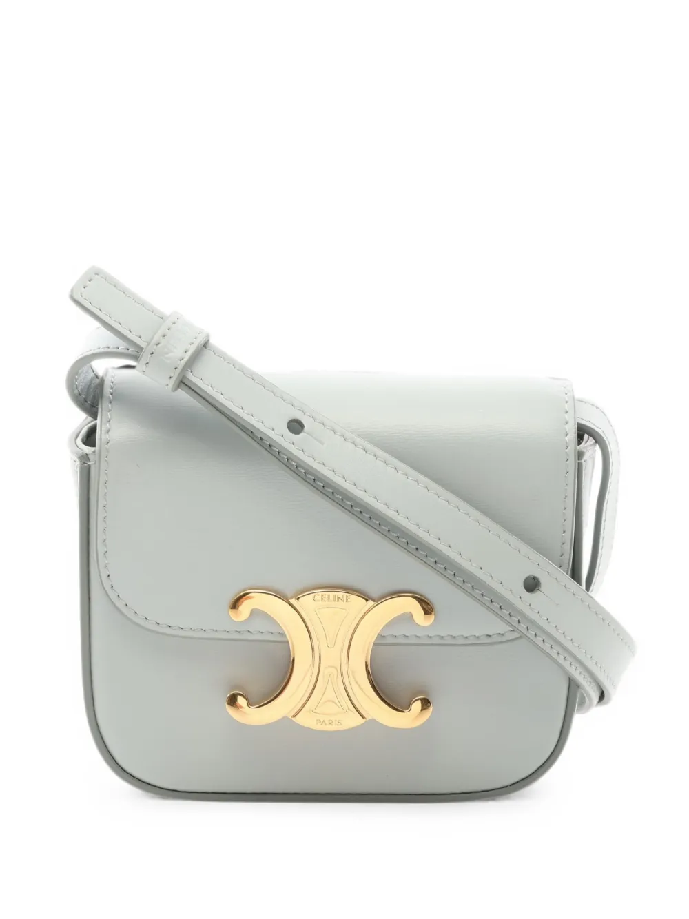 Celine Pre-Owned Claude mini shoulder bag - Grigio