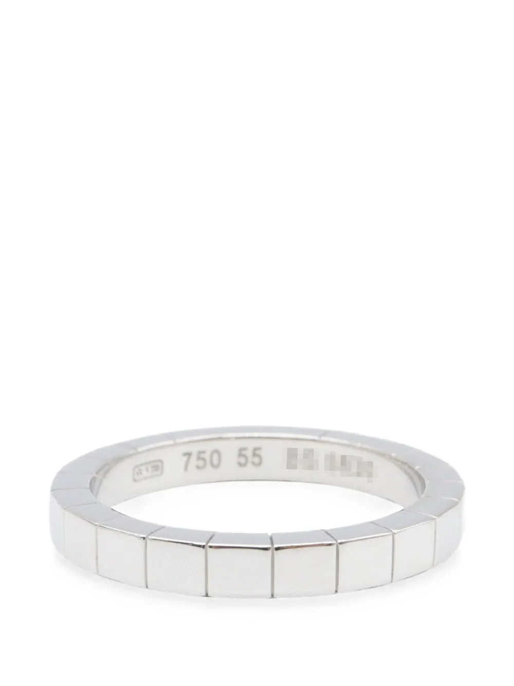 Cartier Lanière logo-engraved ring - Argento