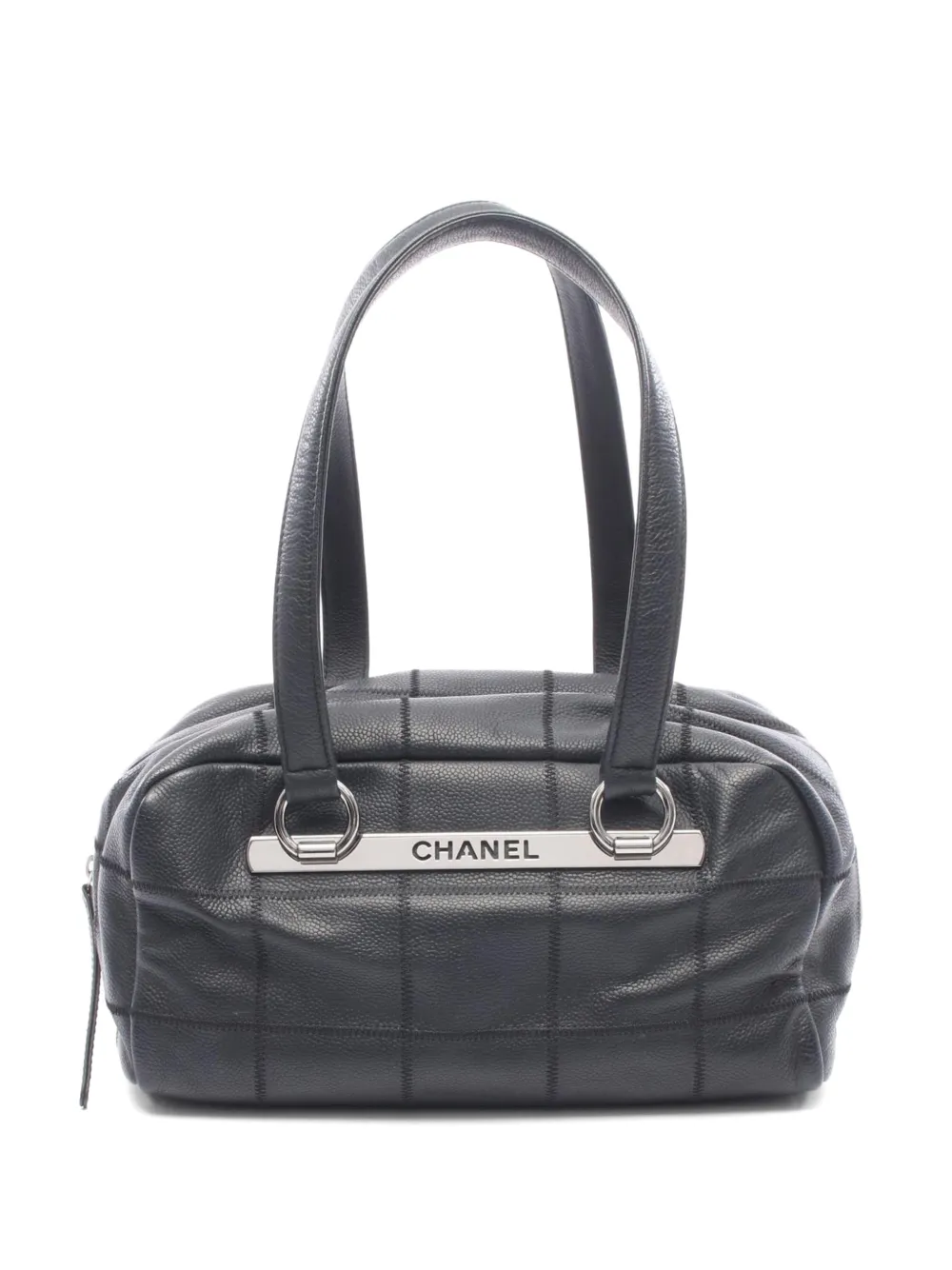 CHANEL Pre-Owned 1991-1994 Chocolate Bar Boston shoulder bag - Nero