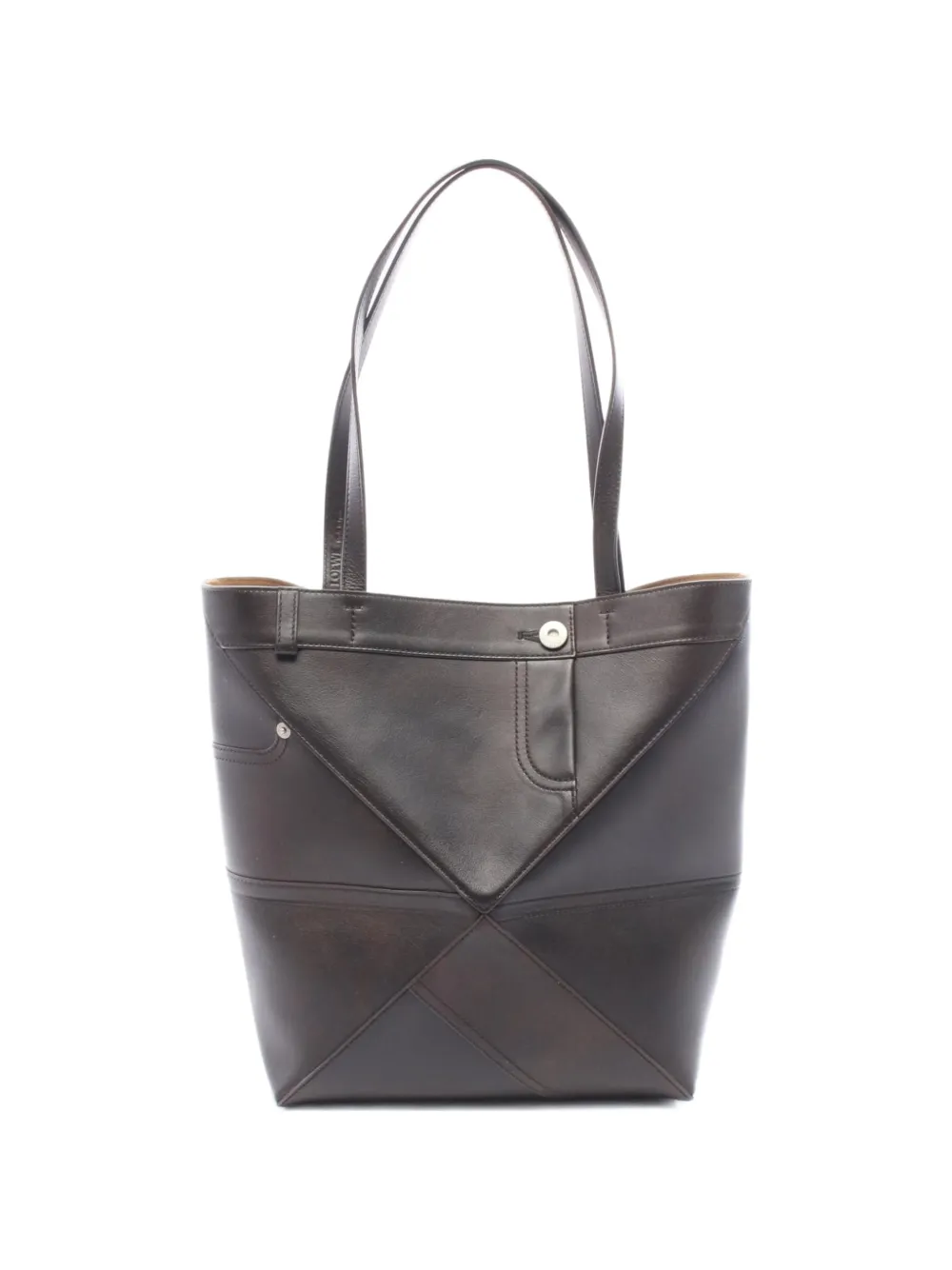 Loewe Pre-Owned medium Puzzle Fold Panta tote bag - Braun