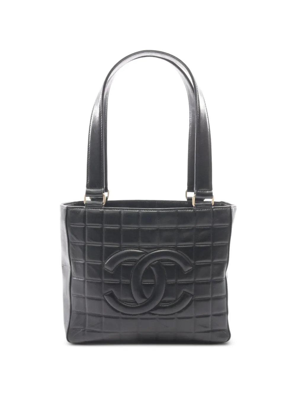 CHANEL Pre-Owned 2002-2003 Chocolate Bar tote bag - Nero