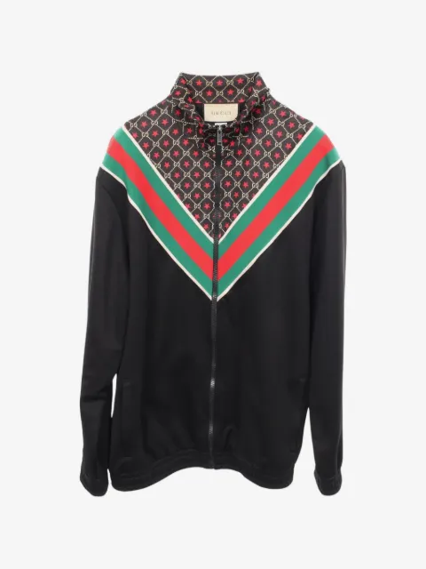 Gucci Pre-Owned GG Star Web stripe sweatshirt