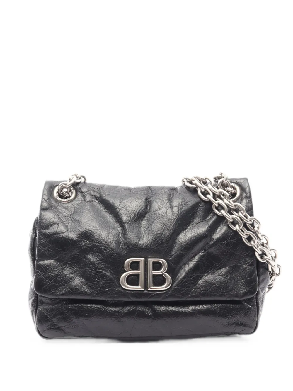Balenciaga Pre-Owned Monaco chain shoulder bag - Schwarz