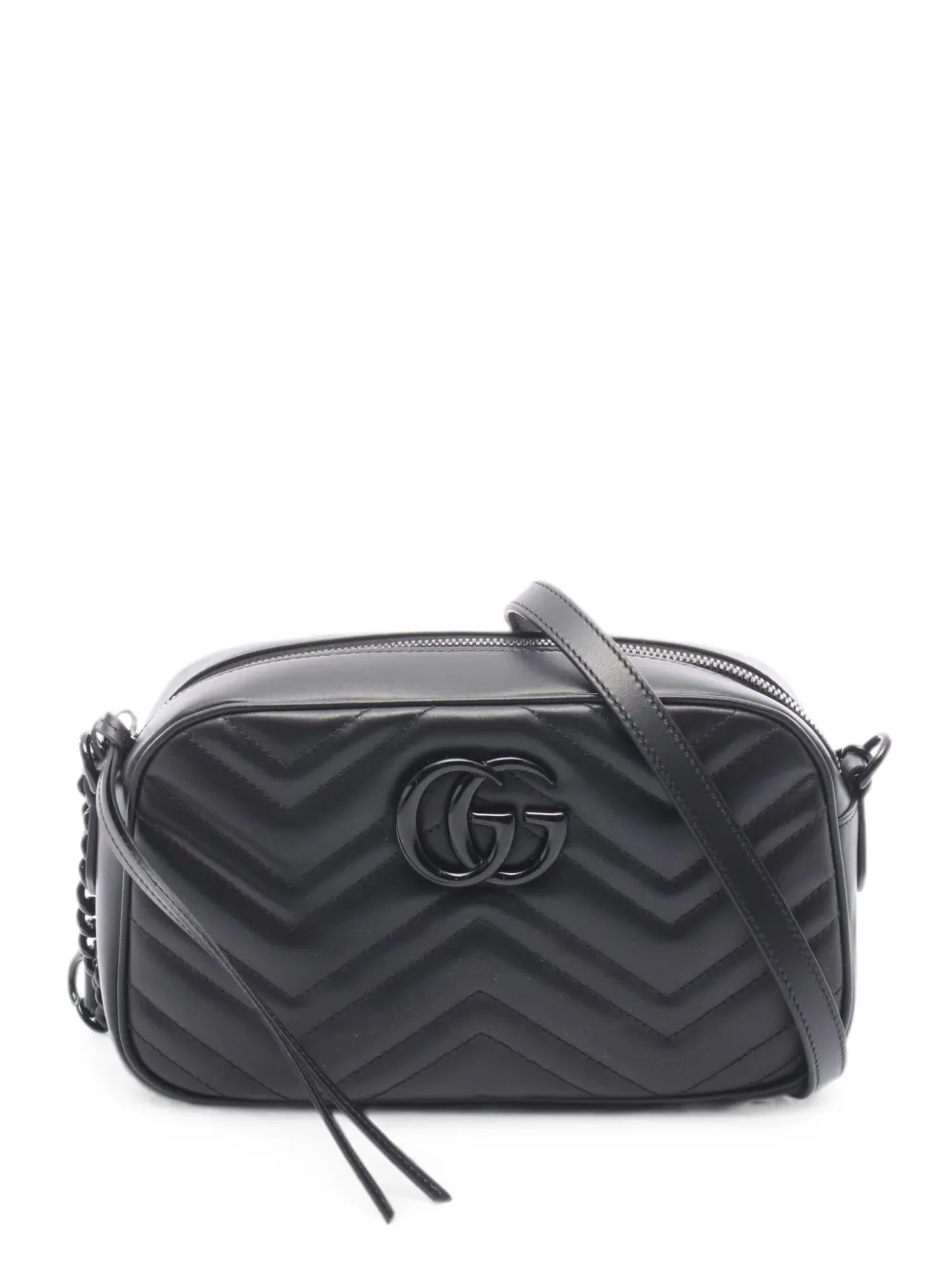 Gucci Pre-Owned GG Marmont shoulder bag - Nero