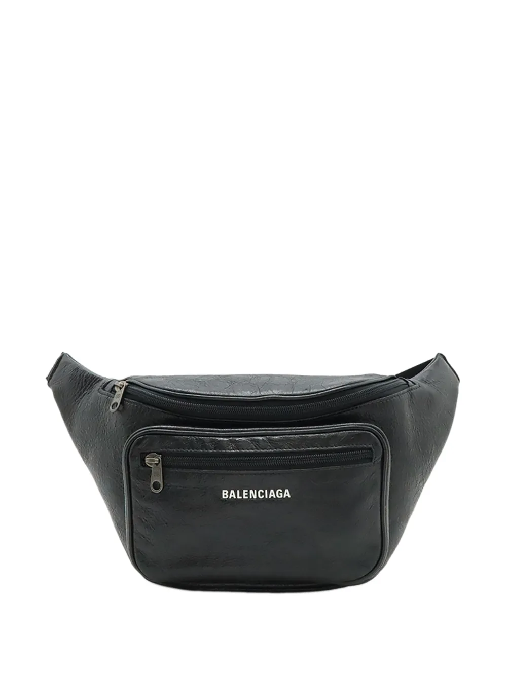 Balenciaga Pre-Owned 2010-2026 Leather Explorer belt bag - Nero