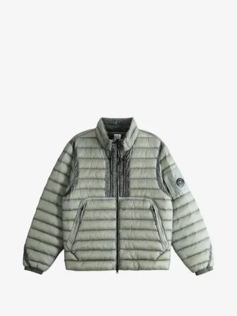 C.P. Company quilted-finish lens-detail jacket