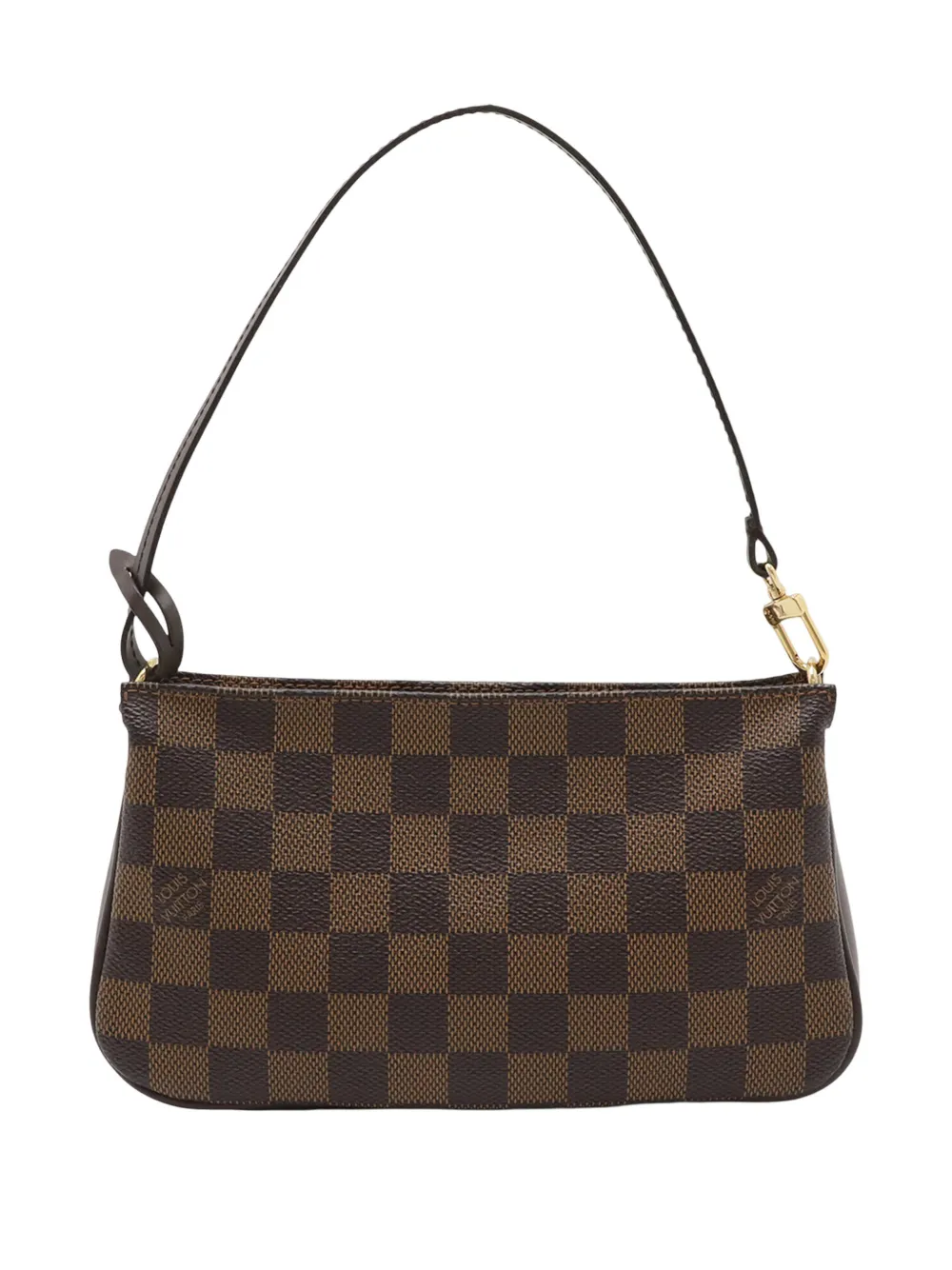 Louis Vuitton Pre-Owned 2002 Damier Ebene Navona Schultertasche - Braun