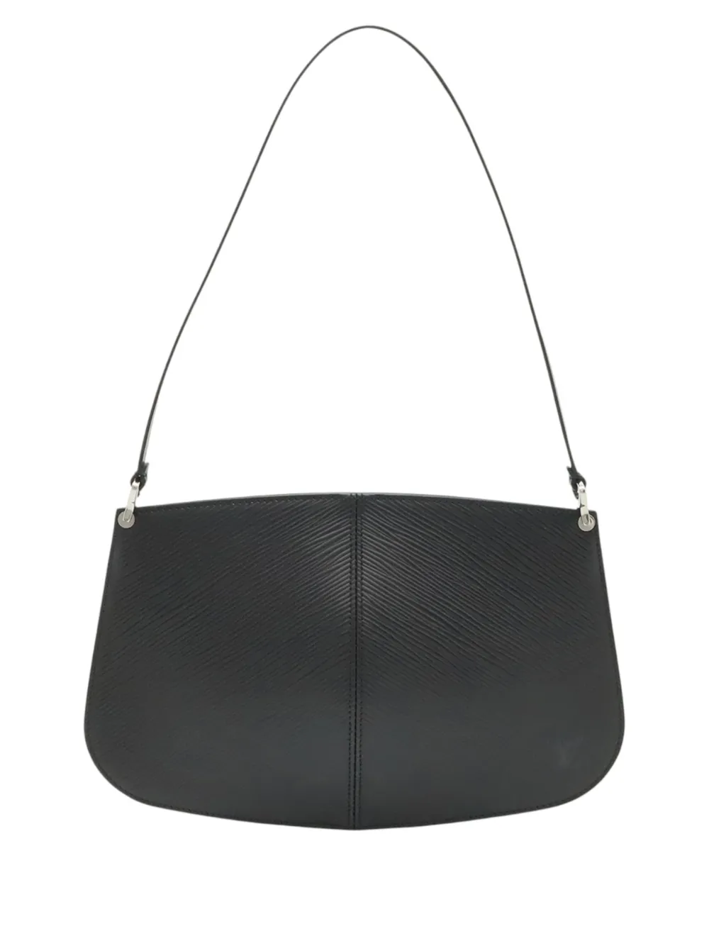 Louis Vuitton Pre-Owned 2002 Epi Demi Lune Pochette shoulder bag - Nero