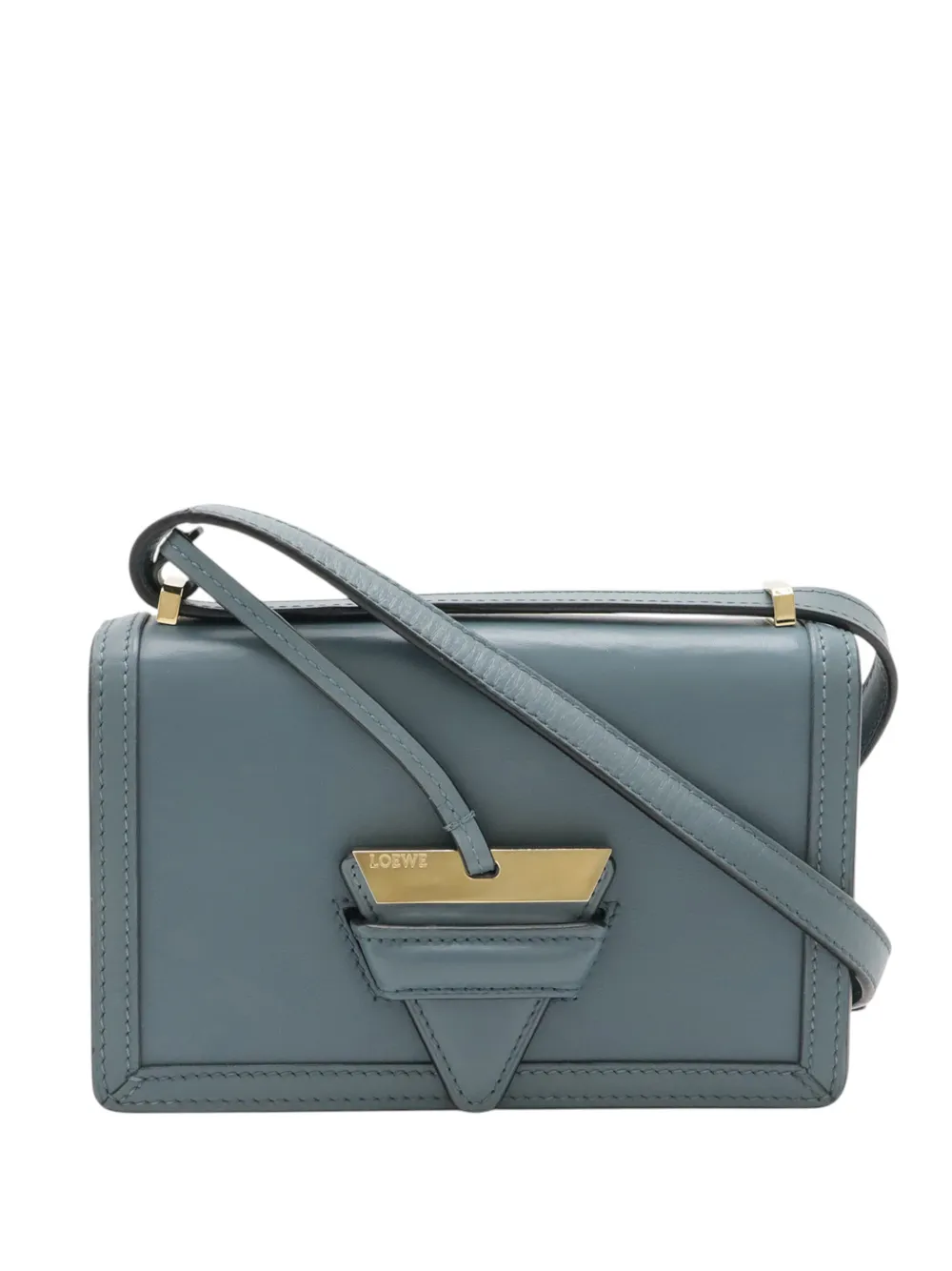 Loewe Pre-Owned 2015-2020 Small Leather Barcelona crossbody bag - Blu