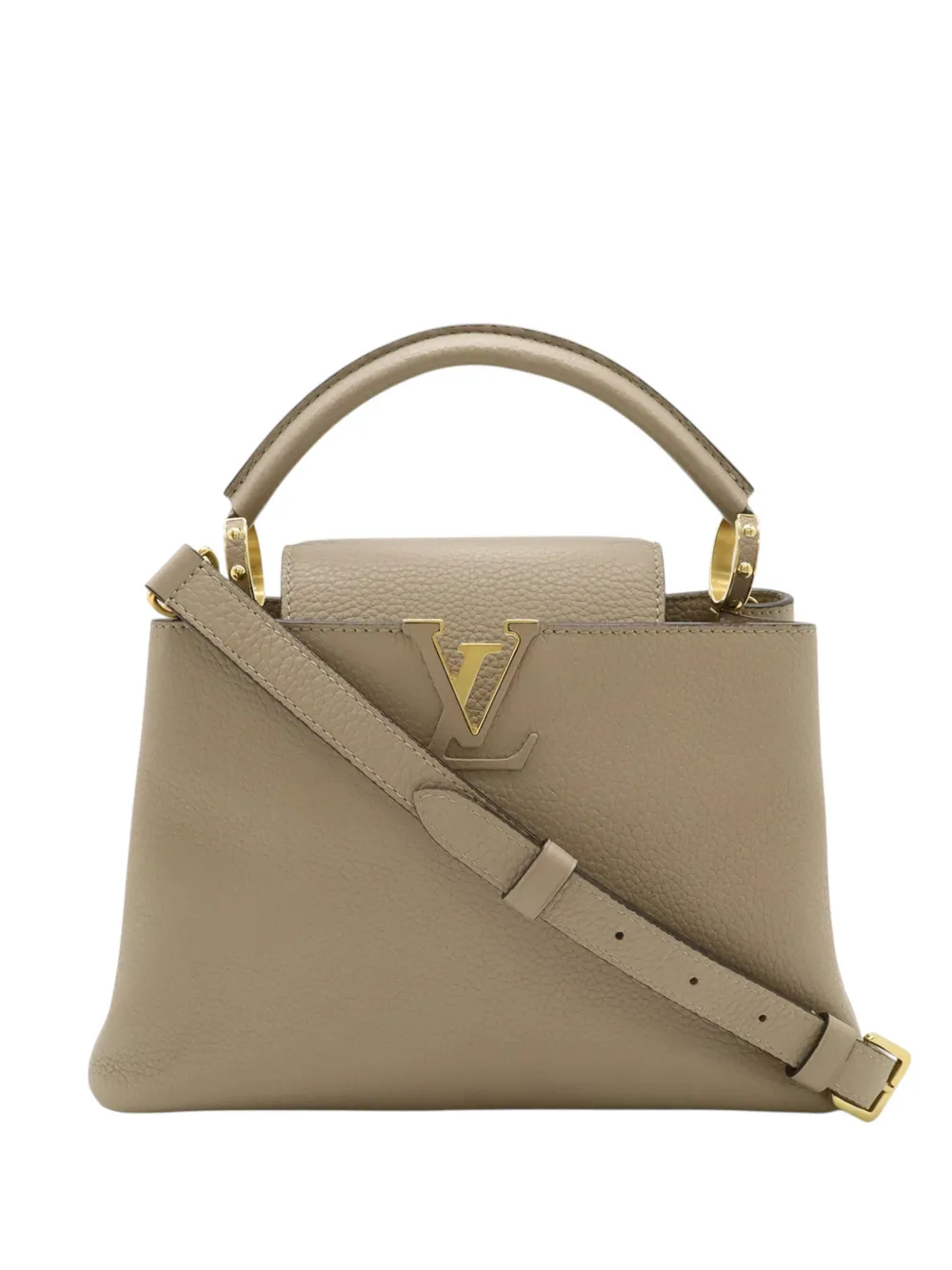 Louis Vuitton Pre-Owned 2021-2026 Taurillon Capucines BB Satchel-Tasche - Nude