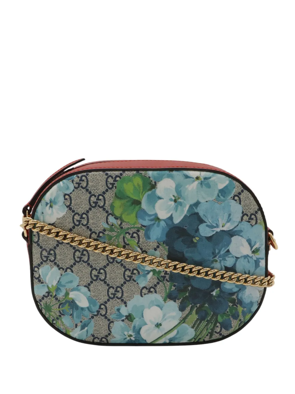 Gucci Pre-Owned 2016-2026 GG Supreme Blooms Chain crossbody bag - Toni neutri