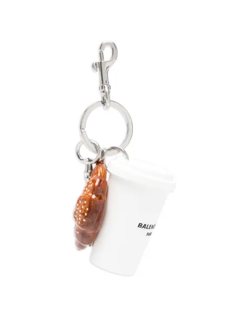 Balenciaga coffee-cup keyring