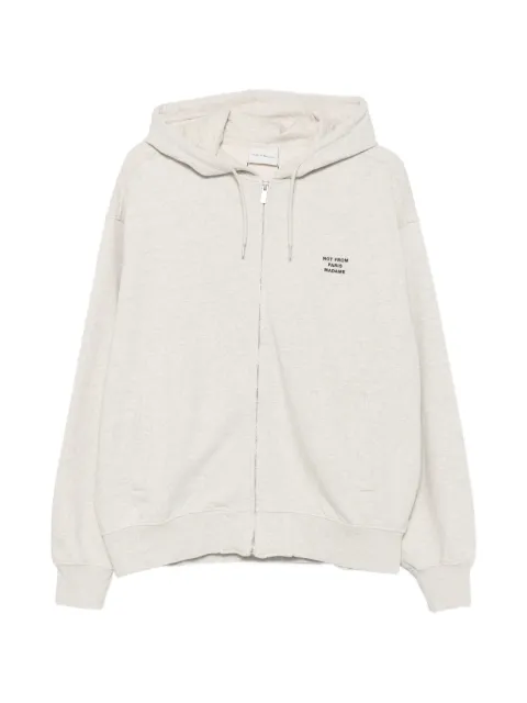 Drôle De Monsieur hoodie con cierre y detalle del logo