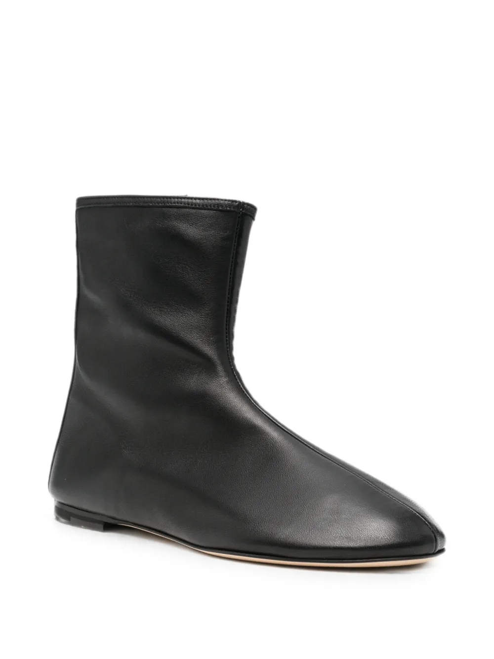 Dear Frances zip-fastening ankle boots Zwart