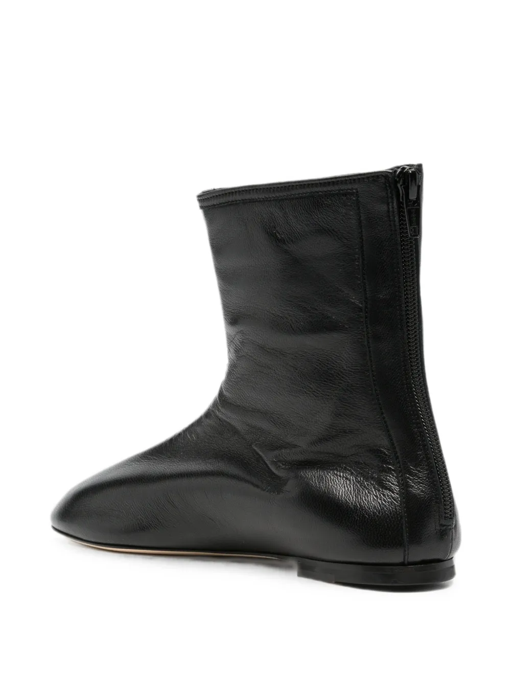 Dear Frances zip-fastening ankle boots Zwart