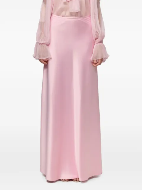 Atu Body Couture satin-finish maxi skirt