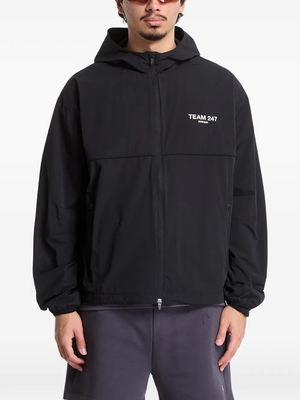 Represent 247 Team Zip-up Hooded Track Jacket