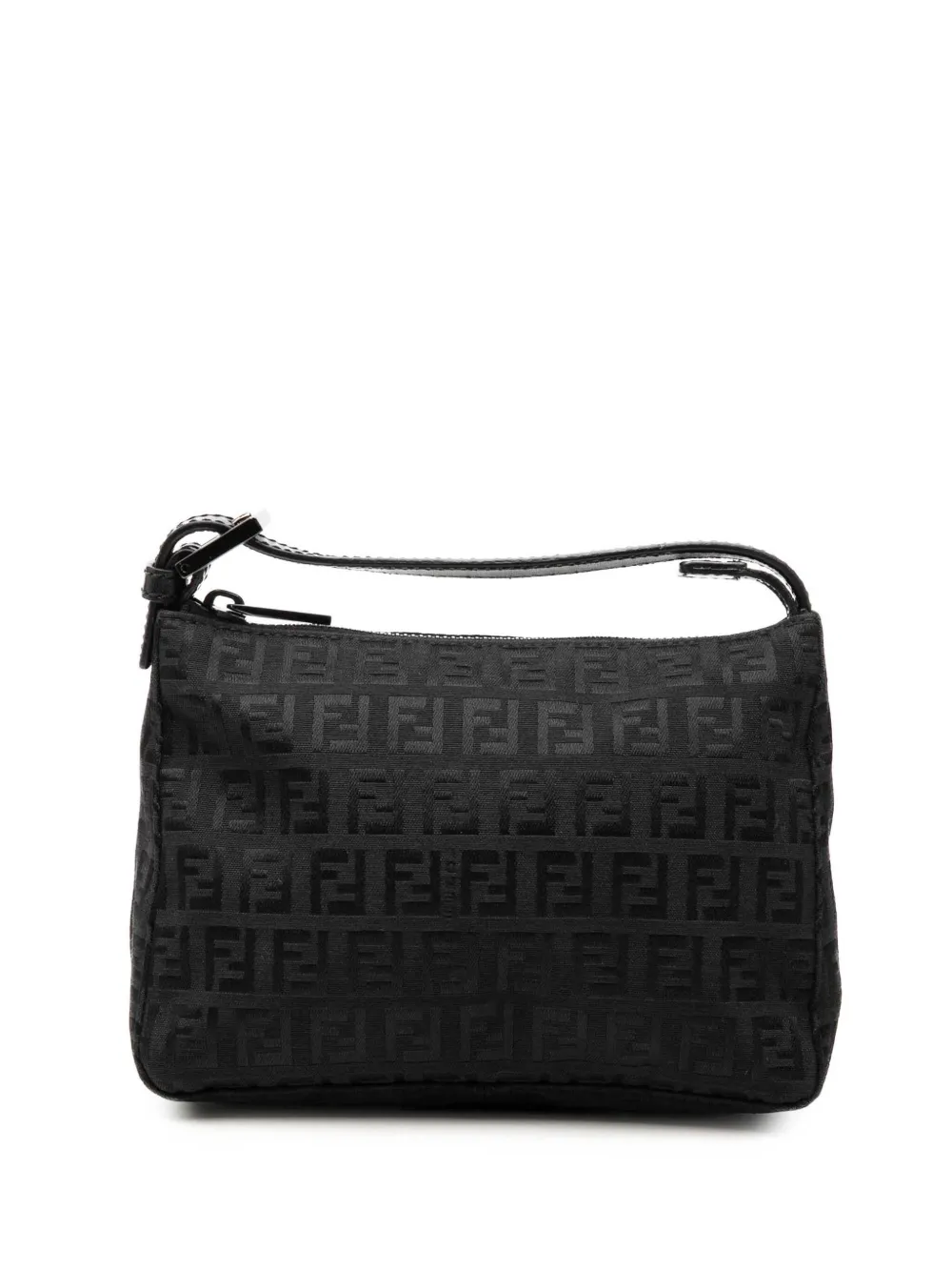 Fendi Pre-Owned 2000-2010 Zucchino Canvas handbag - Nero