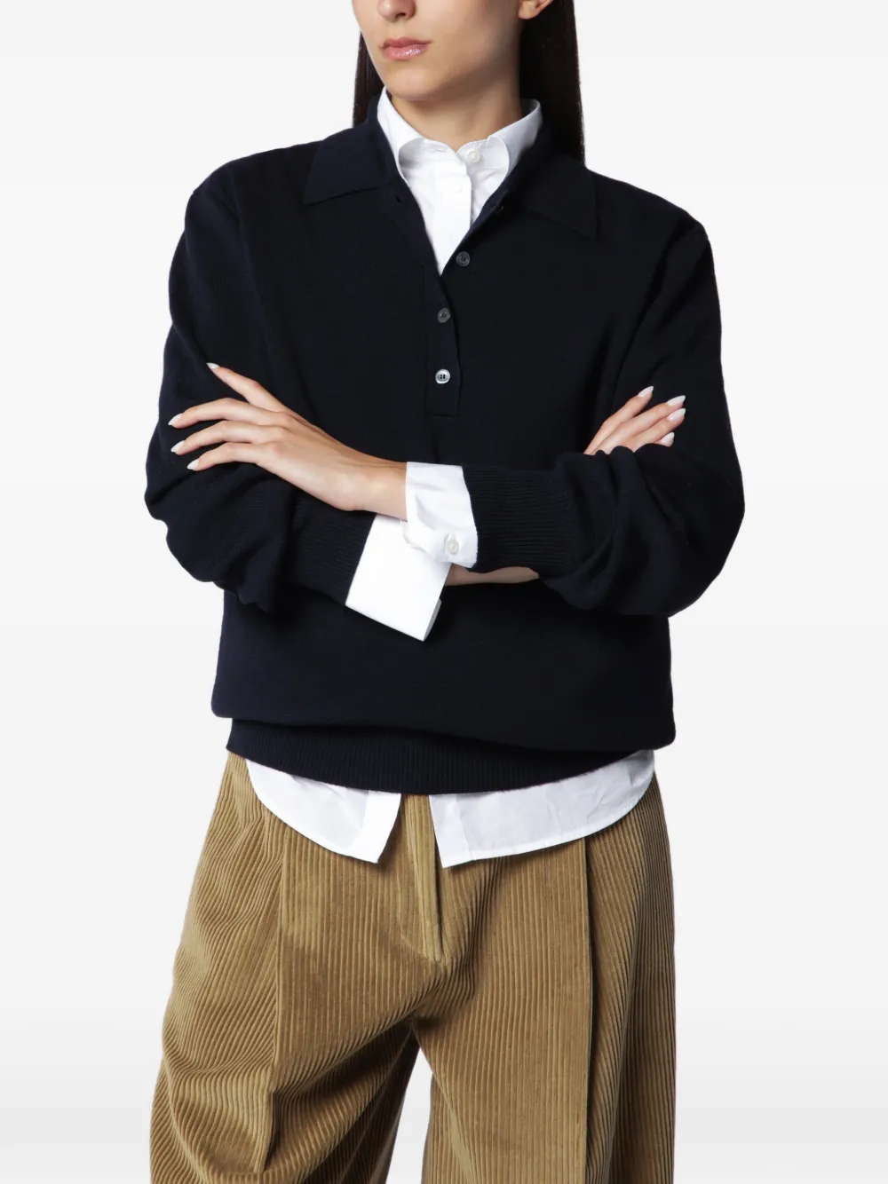 Róhe merino wool sweater - Blu