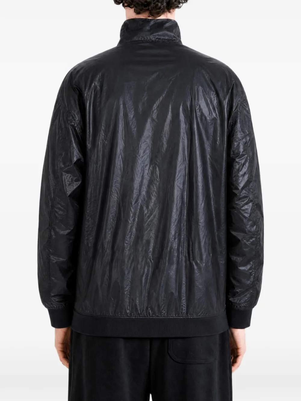 C.P. Company Jack met vlakken en lensdetail Zwart