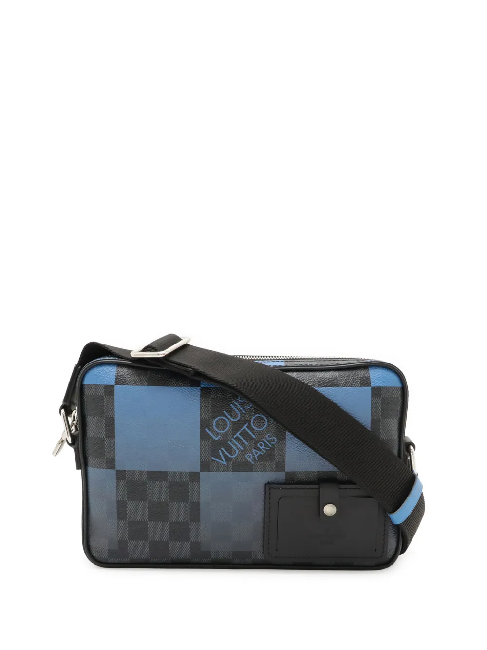 Louis Vuitton Pre-Owned 2020 Damier Graphite Giant Alpha Kuriertasche - Schwarz