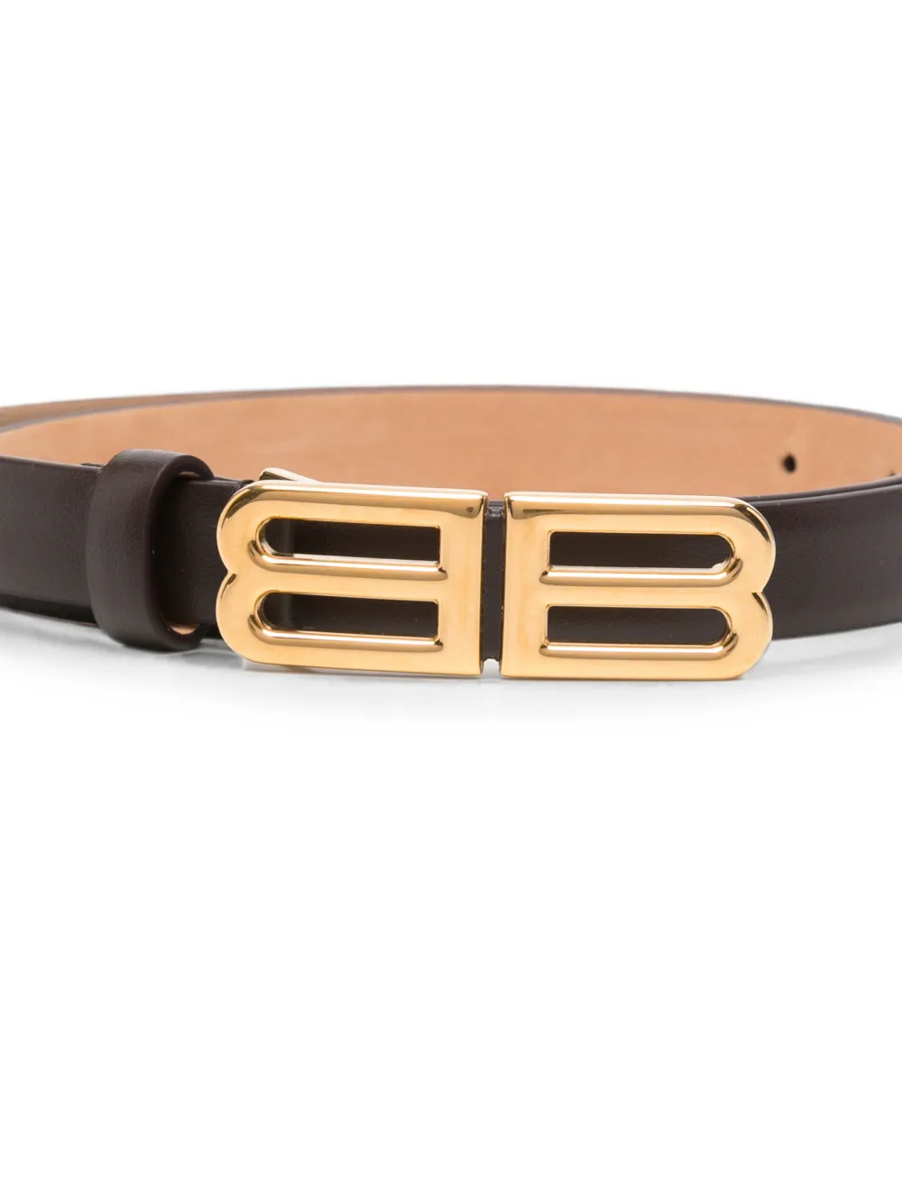 Balenciaga Bolero BB riem Bruin