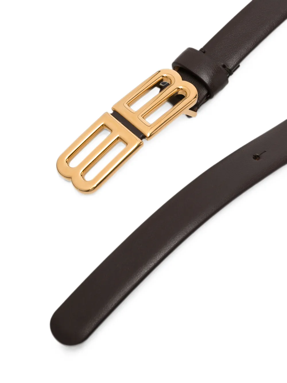 Balenciaga Bolero BB riem Bruin