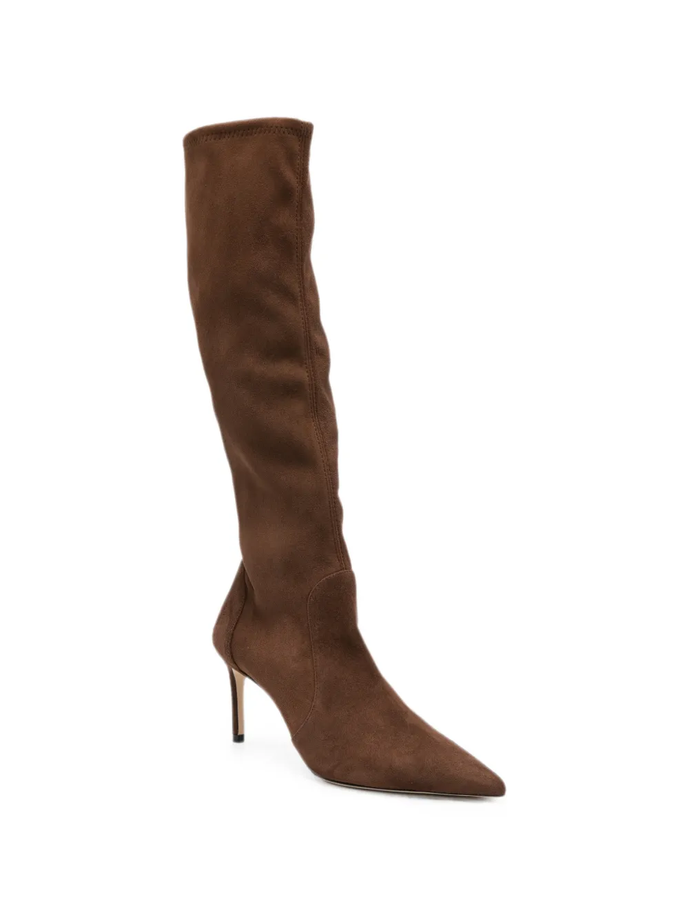 Stuart Weitzman suede boots Bruin