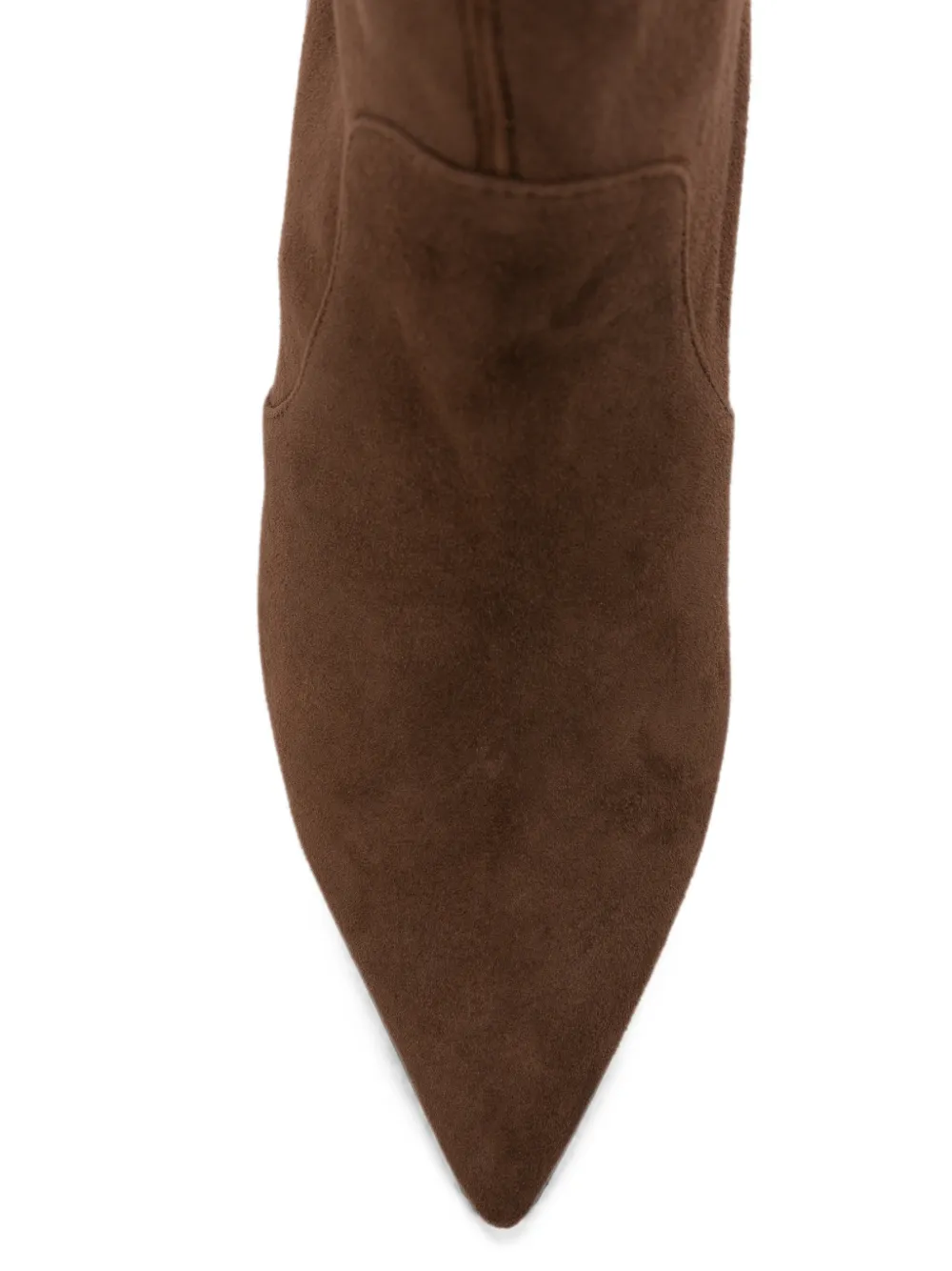 Stuart Weitzman suede boots Bruin