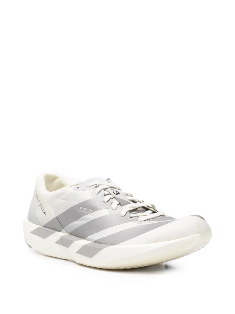Y-3 Adios 9 logo-print sneakers Wit