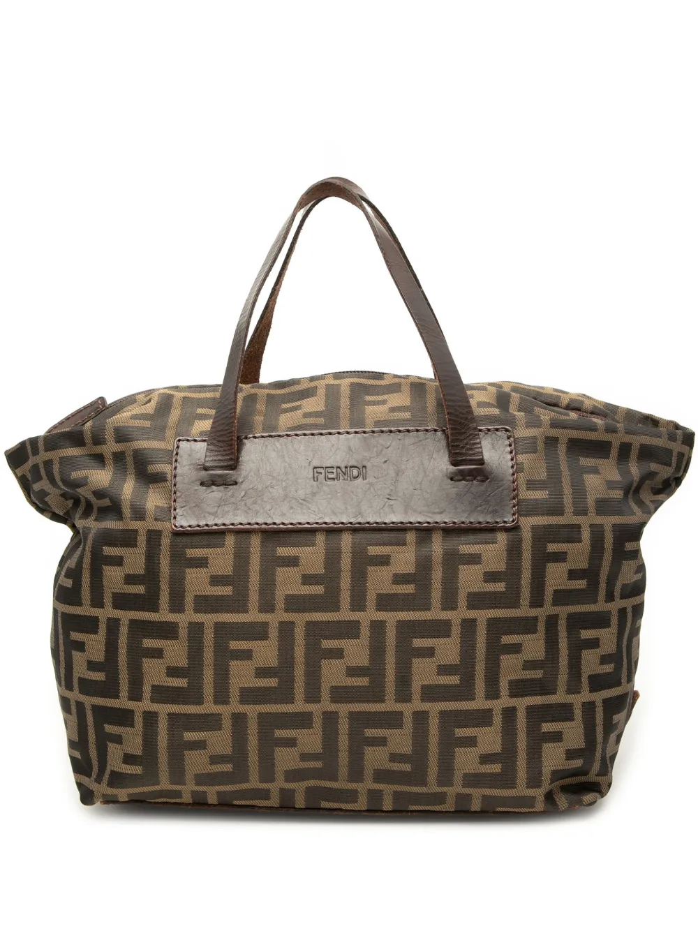 Fendi Pre-Owned 20th Century Zucca Canvas handbag - Marrone