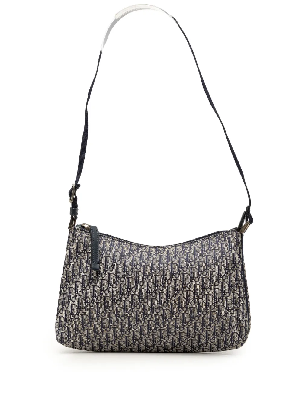 Christian Dior Pre-Owned 2004 Diorissimo Trotter Canvas shoulder bag - Blu