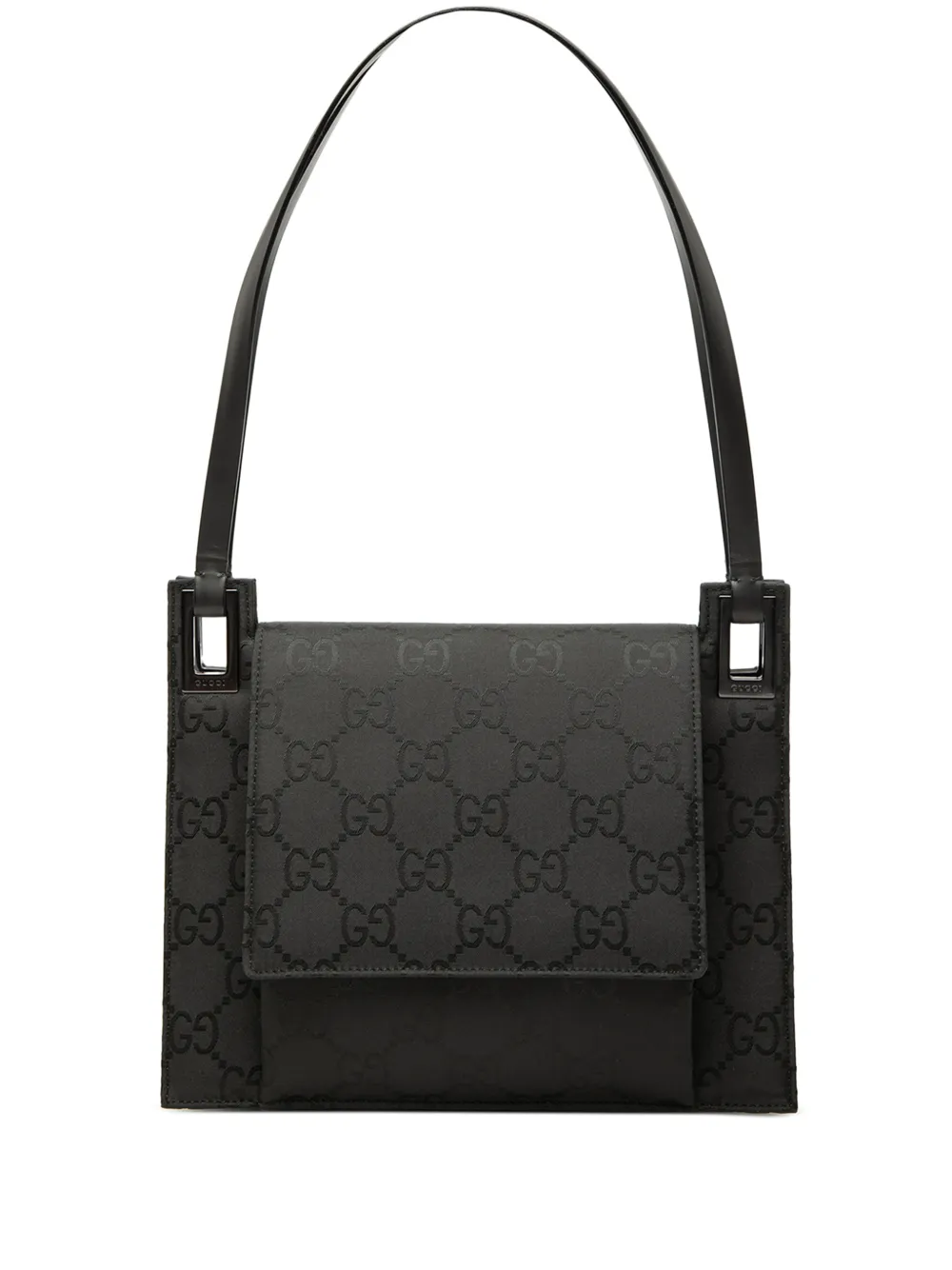 Gucci Pre-Owned 2000-2015 GG Nylon shoulder bag - Nero