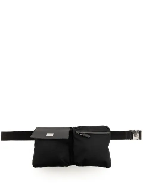 Gucci Pre-Owned 2000-2015 Nylon Double Pocket belt bag
