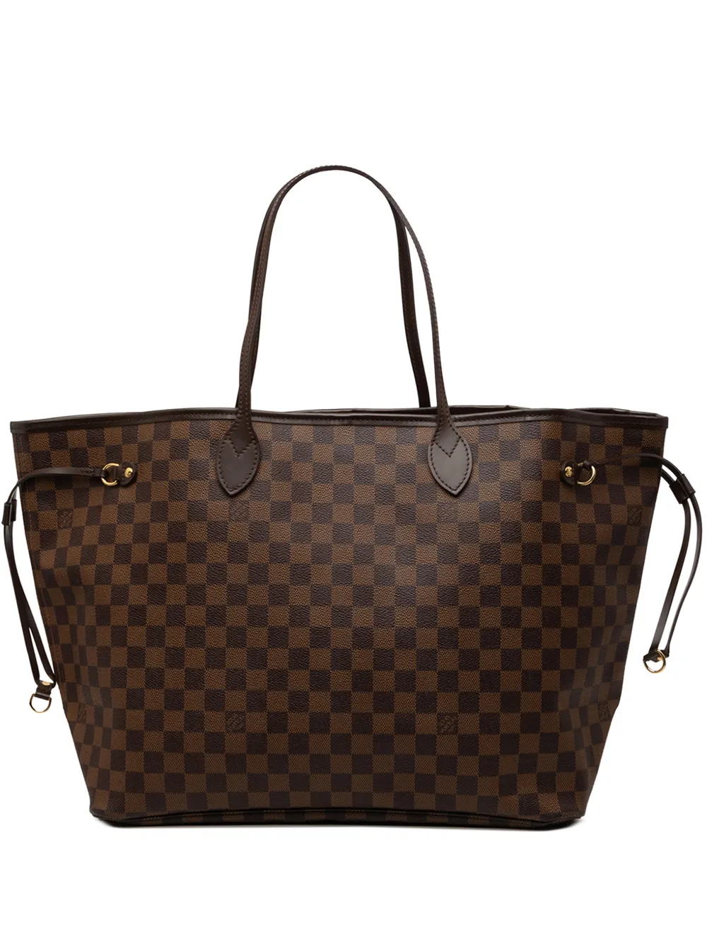 Louis Vuitton Pre-Owned 2009 Damier Ebene Neverfull GM tote bag - Marrone
