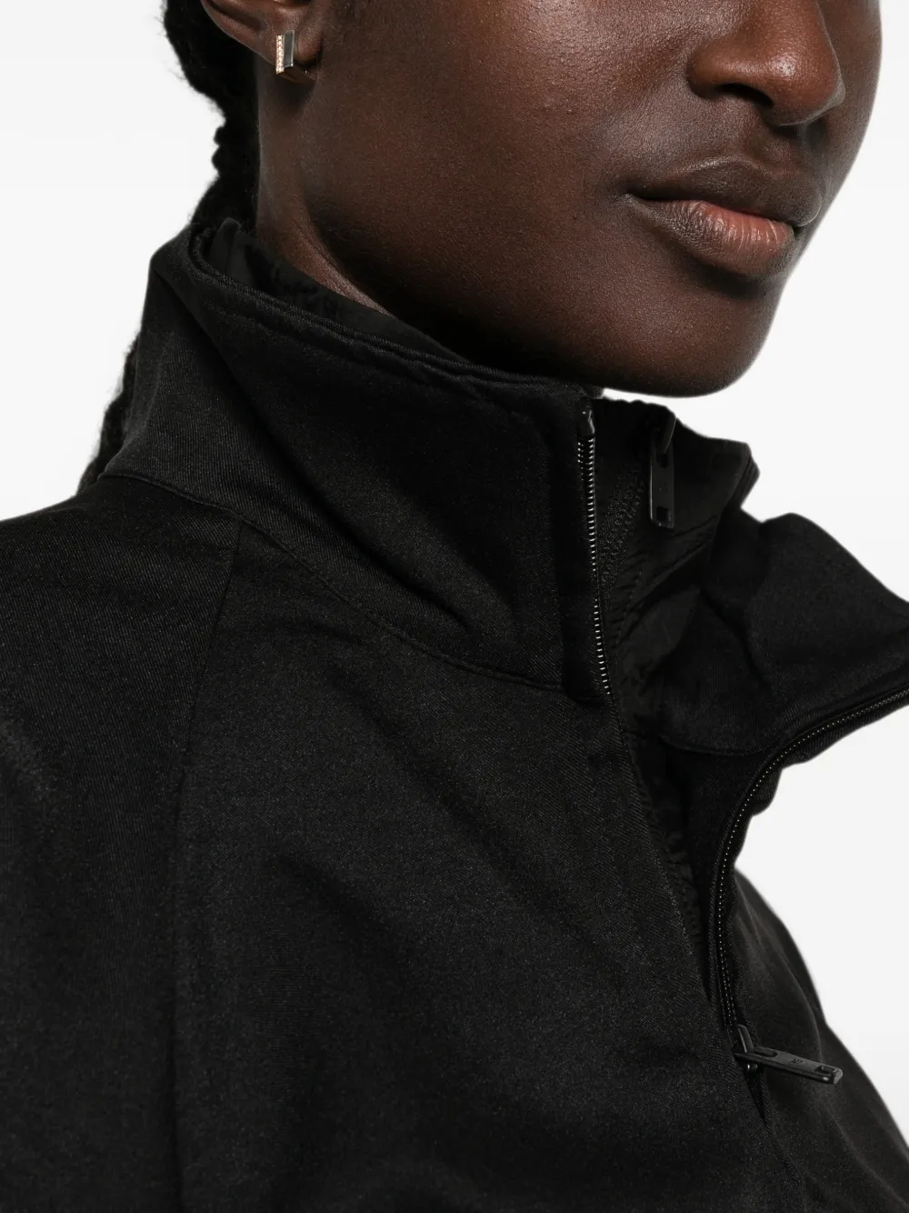 Y-3 Jack met elastische taille en knoopdetail Zwart