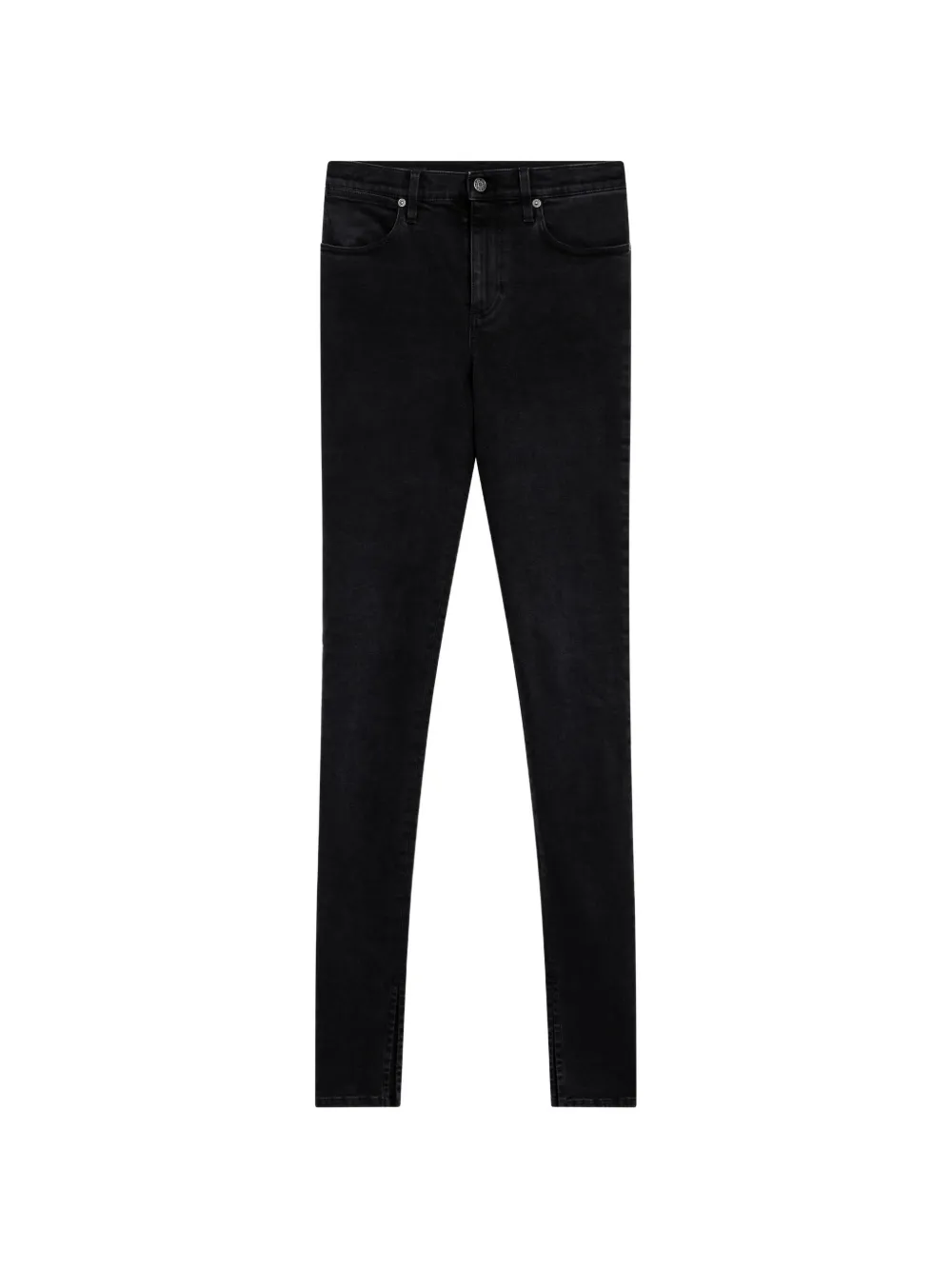 Gucci Button-up Skinny Jeans In Black